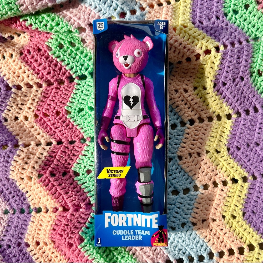 Fortnite Cuddle Team Leader Figure Toy New In Box 12”